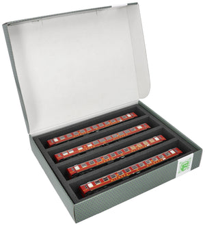 Storage box FSLB055 for model railway - 4 bars for H0 gauge - lying