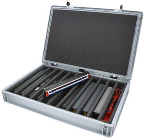 Eurobox 60 x 40 cm Set for model railway - 00 scale - 11 compartments - foam insert for upright storage