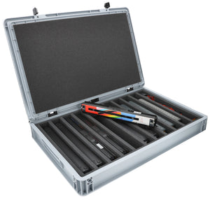 Eurobox 60 x 40 cm Set for model railway - 00 scale - 11 compartments - foam insert for upright storage