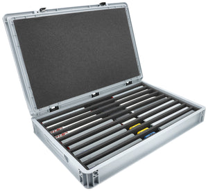 Eurobox 60 x 40 cm Set for model railway - TT scale - 9 compartments - foam insert for upright storage