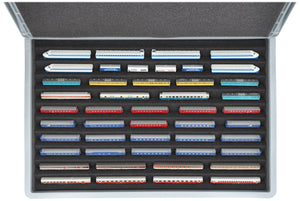Eurobox 60 x 40 cm Set for model railway with Zugliege - 10 compartments for Z gauge