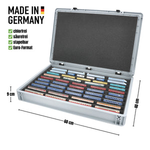 Eurobox 60 x 40 cm Set for model railway with Zugliege - 10 compartments for Z gauge
