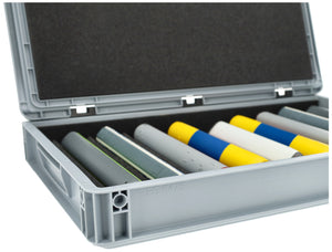 Eurobox 60 x 40 cm Set for model railway with Zugliege - 9 compartments for H0 gauge