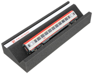 Feldherr Lokliege Gauge 00, HO and TT with magnetic strip (360 mm) – Perfect maintenance and protection for model railways