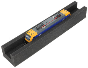 PU foam locomotive bed for H0 gauge – your ideal helper for maintenance and repair