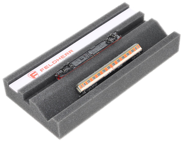Feldherr Premium Lokliege Spur Z mit Magnetstreifen (240 mm) – Perfekte Wartung und Reparatur für Modellbahnen