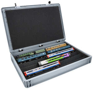 Eurobox 60 x 40 cm Set with Zugliege - 5 compartments for gauge 00 - for model railways, locomotives and vehicles