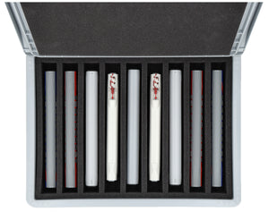 Eurobox 40 x 30 cm Set for model railway - TT scale - 9 compartments - foam insert for upright storage