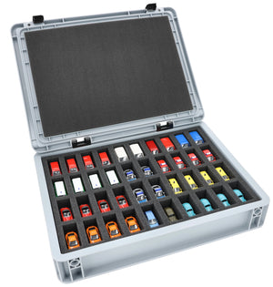 Eurobox 40 x 30 cm Set für Modellautos 1:87 - 40 Fahrzeuge