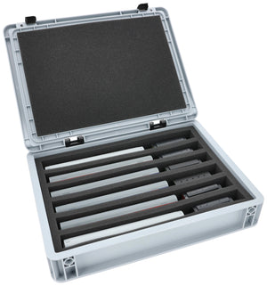 Eurobox 40 x 30 cm Set for model railway - TT scale - 6 compartments - foam insert for upright storage