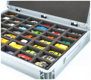 Eurobox 60 x 40 cm Set for 1:64 Scale Model Cars - 42 Vehicles