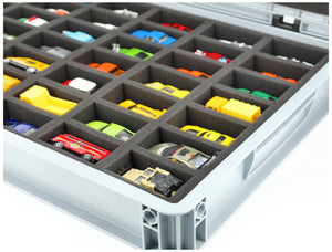 Eurobox 60 x 40 cm Set for 1:64 Scale Model Cars - 42 Vehicles