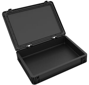 DDEB070ESD Eurobehälter / Euro Box mit Scharnierdeckel ED 43/75 HG