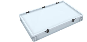 DSEB070 Euro container / Euro box with hinged lid ED 64/75 HG