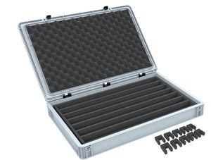 Euro container for model railway - 7 slots for TT gauge lying
