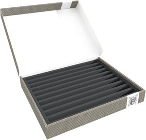 Lagerbox FSLB040 für Modelleisenbahn - 10 Fächer für Spur Z - stehend