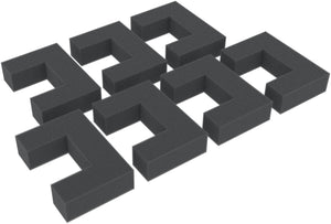 Distanzstücke Abstandshalter - für Spur S - 80 mm x 55 mm x 20 mm - 7 Stück HS020A002