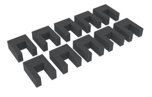 Distanzstücke Abstandshalter - für Spur H0 / Spur 00 - 50 mm x 40 mm x 20 mm 10 Stück HS020A001
