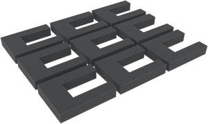 Distanzstücke Abstandshalter - für Spur 0 - 105 mm x 80 mm x 20 mm 9 Stück FS020A001