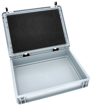 JDBA010S 340 mm x 240 mm x 10 mm foam base / foam cut - self-adhesive suitable for Auer Euroboxes 400 x 300 lid