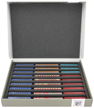 Lagerbox FSLB040 für Modelleisenbahn - 9 Fächer für Spur Z liegend