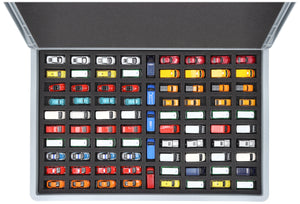 Eurobox 60 x 40 cm Set für Modellautos 1:87 - 85 Fahrzeuge