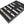 570 mm x 370 mm x 55 mm Feldherr foam insert for model railway - H0m scale - 13 compartments - for upright storage - JV055A003