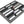 370 mm x 270 mm x 55 mm Feldherr foam insert for model railway - H0m scale - 6 compartments - for upright storage - IU055A002