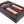 ED 64/22 HG Eurobehälter / Euro Box mit Scharnierdeckel 600 x 400 x 235 mm inklusive Rasterschaumstoff
