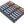 Zugliege 360 mm x 270 mm - Spur Z - 7 Fächer für Modelleisenbahn - KN030A02
