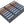 Zugliege 360 mm x 270 mm - Spur Z - 7 Fächer für Modelleisenbahn - KN030A02