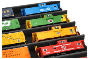 PanoramaLiege - Spur H0 - 5 Fächer für Modelleisenbahn - 560 mm x 360 mm x 45 mm - EUMFQFA02