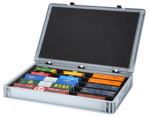 Eurobox 60 x 40 cm Set with PanoramaLiege - 5 compartments for H0 scale - for model railways, locomotives and vehicles