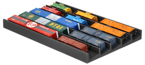 PanoramaLiege - Spur H0 - 5 Fächer für Modelleisenbahn - 560 mm x 360 mm x 45 mm - EUMFQFA02