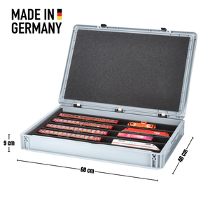 Eurobox 60 x 40 cm Set with PanoramaLiege - 5 compartments for H0 scale - for model railways, locomotives and vehicles