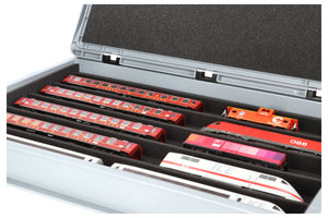 Eurobox 60 x 40 cm Set with PanoramaLiege - 5 compartments for H0 scale - for model railways, locomotives and vehicles