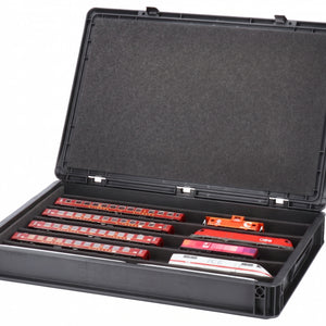 Eurobox 60 x 40 cm Set with PanoramaLiege - 5 compartments for H0 scale - for model railways, locomotives and vehicles