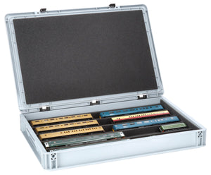 Eurobox 60 x 40 cm Set mit PanoramaLiege - 5 Fächer für Spur 00 - für Modelleisenbahnen, Loks und Fahrzeuge