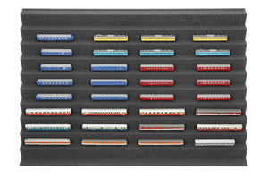 Zugliege - Spur Z - für IKEA ALEX Schubladenelement auf Rollen 67 x 66 cm - 10 Fächer - KQMFQLA02