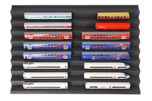 Feldherr Zugliege - Spur TT 60 x 42 cm - für IKEA ALEX Schubladenelement auf Rollen - 8 Fächer - KQMFQQA01