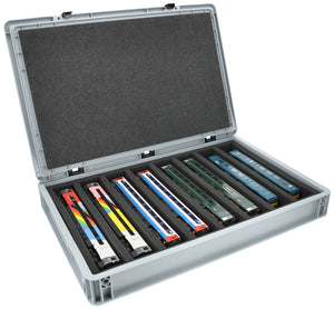 Eurobox 60 x 40 cm Set für Modelleisenbahnen - Spur 00 - 8 Fächer - Schaumstoffeinlage zur liegenden Aufbewahrung