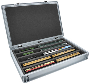 Eurobox 60 x 40 cm Set für Modelleisenbahnen - Spur 00 - 5 Fächer - Schaumstoffeinlage zur liegenden Aufbewahrung