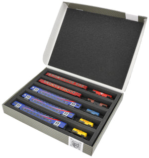 Lagerbox FSLB040 für Modelleisenbahn - 5 Fächer für Spur TT - liegend