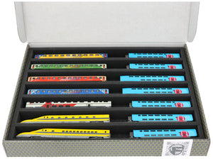 Storage box FSLB040 for model railway - 7 bars for N gauge - lying