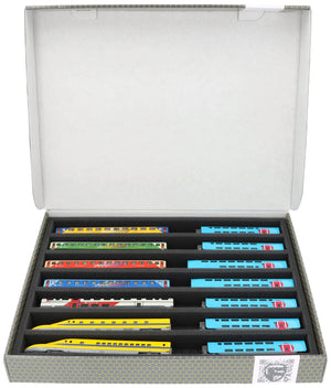 Storage box FSLB040 for model railway - 7 bars for N gauge - lying