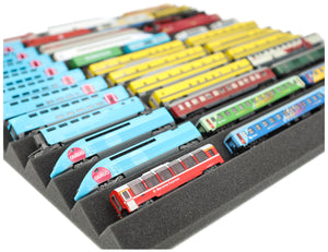 500 x 500 x 30 mm Universal Zick-Zack Lokliege für Modelleisenbahnen Spur N CPMEVI030