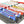 500 mm x 500 mm x 45 mm Universal Zig-Zag Locomotive Bed for Model Railways TT Gauge CPMEVJ045