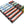500 mm x 500 mm x 55 mm universal zigzag locomotive bed for model railway gauge H0 / gauge 00