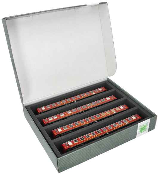 Lagerbox FSLB055 für Modelleisenbahn - 4 Stege für Spur H0 - liegend
