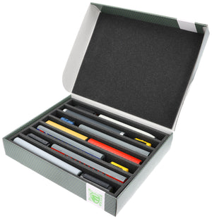 Storage box FSLB055 for model railway - 7 bars for TT gauge - standing
